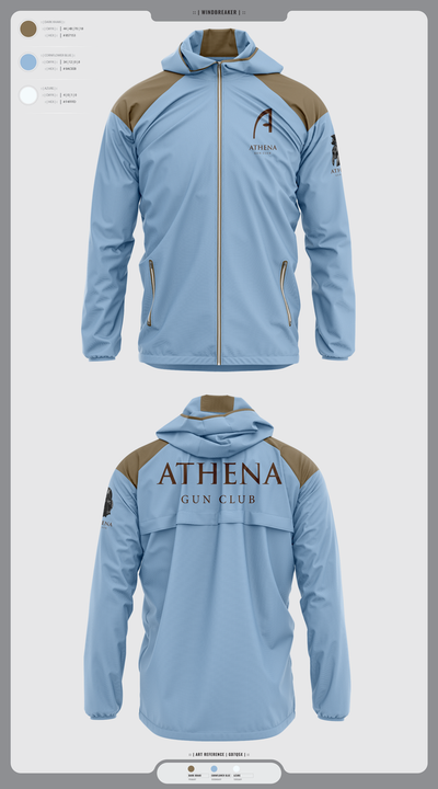 Athena Gun Club 10073430 Windbreaker - 2