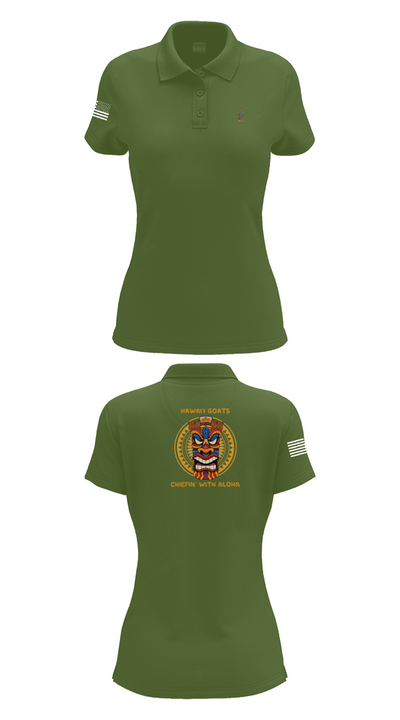 Hsm37 35373987 Women's Short Sleeve Performance Polo  - 52