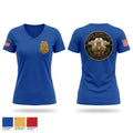 Federal Reserve Law Enforcement Unit Women's Short Sleeve V-neck Shirt - 1