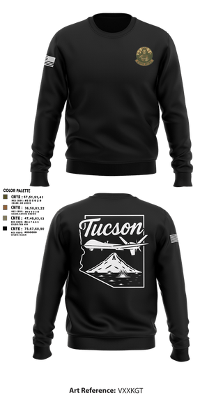Crew Neck Sweatshirt, 214 Intel, Air Force, Teamtime, Team time, sublimation, custom sports apparel, team uniforms, spirit wear, spiritwear, sports uniforms, custom shirts, team store, custom team store, fundraiser sports, apparel fundraiser