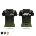 Federal Recovery LLC Women's Short Sleeve V-neck Shirt - 3