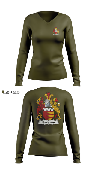 Womens Long Sleeve Vneck Shirt, Henderson Consulting, , Teamtime, Team time, sublimation, custom sports apparel, team uniforms, spirit wear, spiritwear, sports uniforms, custom shirts, team store, custom team store, fundraiser sports, apparel fundraiser