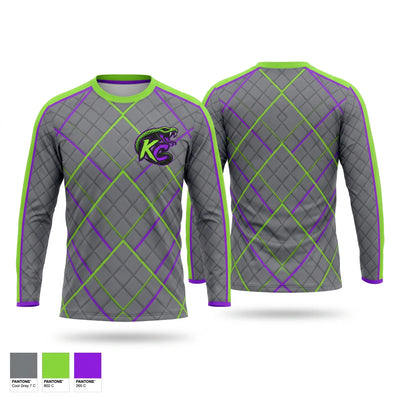 KC Cobras Long Sleeve Performance Shirt - 1