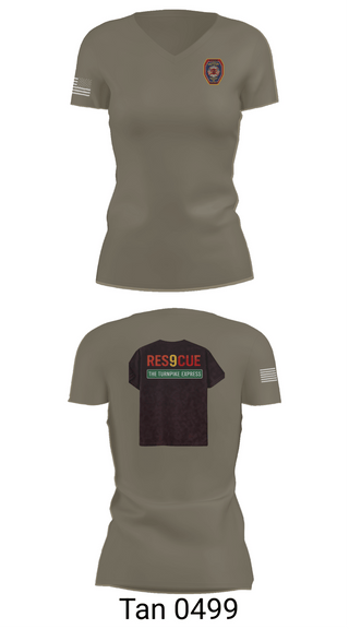 Womens Short Sleeve Vneck Shirt, Ridgebury Fire Department, Fire Department, Teamtime, Team time, sublimation, custom sports apparel, team uniforms, spirit wear, spiritwear, sports uniforms, custom shirts, team store, custom team store, fundraiser sports, apparel fundraiser