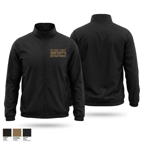 Windbreaker, Walthall county sheriff’s department, Police, Teamtime, Team time, sublimation, custom sports apparel, team uniforms, spirit wear, spiritwear, sports uniforms, custom shirts, team store, custom team store, fundraiser sports, apparel fundraiser