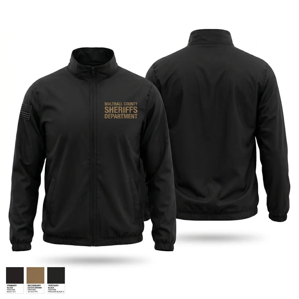 Windbreaker, Walthall county sheriff’s department, Police, Teamtime, Team time, sublimation, custom sports apparel, team uniforms, spirit wear, spiritwear, sports uniforms, custom shirts, team store, custom team store, fundraiser sports, apparel fundraiser