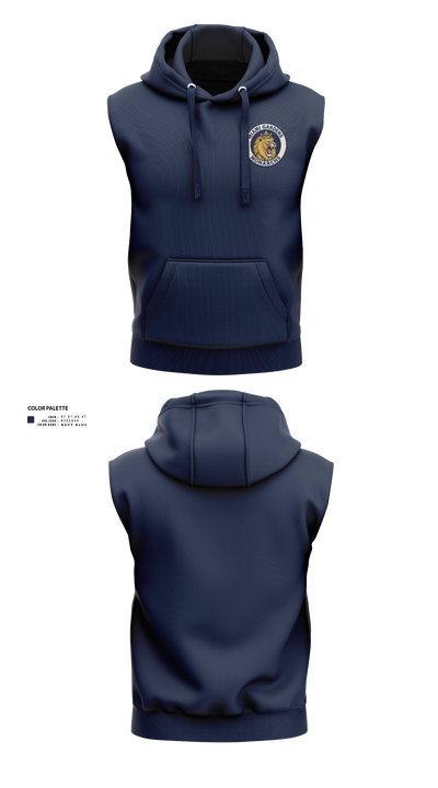 Miami Gardens Monarchs 46761036 Sleeveless Hoodie - 21