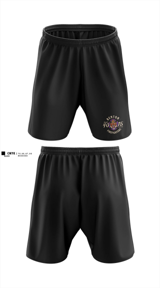 Athletic Shorts With Pockets, Benton Fire, Fire Department, Teamtime, Team time, sublimation, custom sports apparel, team uniforms, spirit wear, spiritwear, sports uniforms, custom shirts, team store, custom team store, fundraiser sports, apparel fundraiser