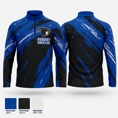 Hershey Wrestling 1775293 Quarter Zip Jacket - 1