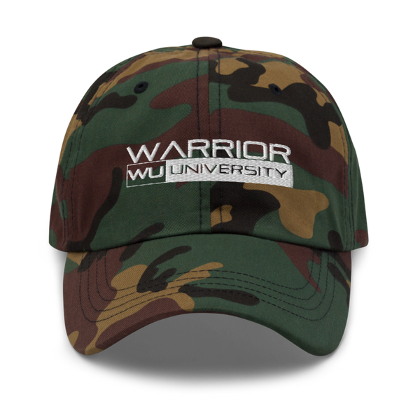 Warrior University Classic Dad Hat | Yupoong 6245CM