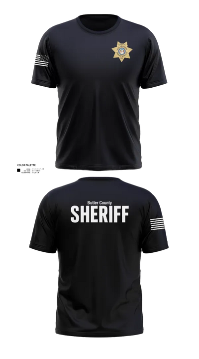 Butler County Sheriff’s Department 87460100 Short Sleeve Performance Shirt - 21