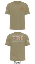 Orange County Rural District 1 Fire Department 66539276 Short Sleeve Performance Shirt - 96