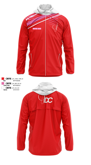 Windbreaker, Viva Dance Collective, Cheer, Teamtime, Team time, sublimation, custom sports apparel, team uniforms, spirit wear, spiritwear, sports uniforms, custom shirts, team store, custom team store, fundraiser sports, apparel fundraiser