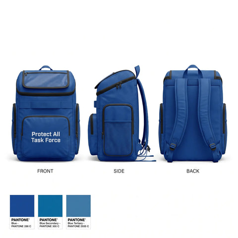 Gear Bag, Protect All Task Force, Police, Teamtime, Team time, sublimation, custom sports apparel, team uniforms, spirit wear, spiritwear, sports uniforms, custom shirts, team store, custom team store, fundraiser sports, apparel fundraiser