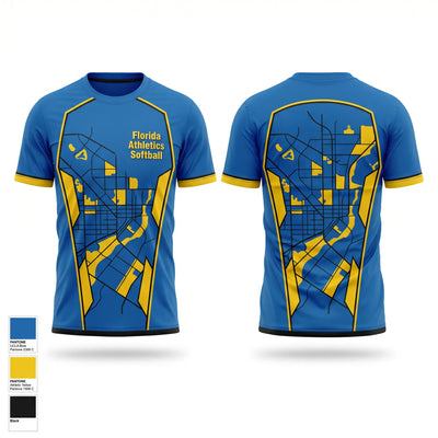 Florida Athletics Softball 54859693 Short Sleeve Performance Shirt - 1