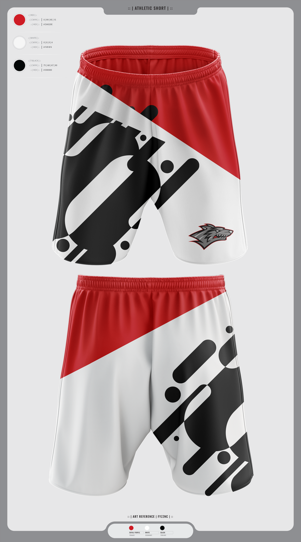 Athletic Shorts With Pockets, Reed City Cheer, Cheer, Teamtime, Team time, sublimation, custom sports apparel, team uniforms, spirit wear, spiritwear, sports uniforms, custom shirts, team store, custom team store, fundraiser sports, apparel fundraiser