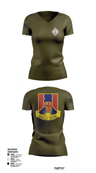 249TH RTI 24683658 Women's Short Sleeve V-neck Shirt - 102