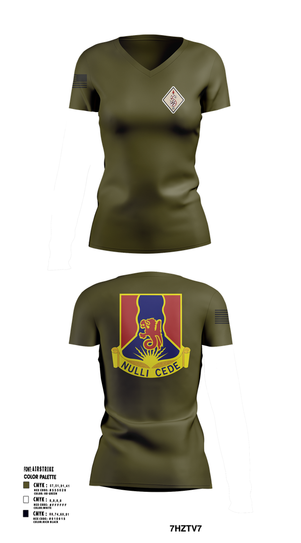 Womens Short Sleeve Vneck Shirt, 249TH RTI, National Guard, Teamtime, Team time, sublimation, custom sports apparel, team uniforms, spirit wear, spiritwear, sports uniforms, custom shirts, team store, custom team store, fundraiser sports, apparel fundraiser