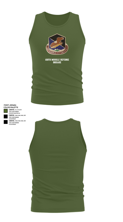 100th Missile Defense Brigade 43971287 Tank Top - 59