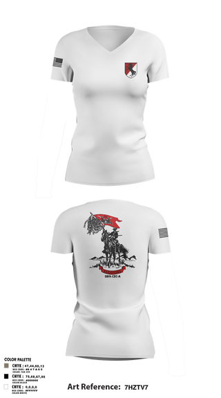 Womens Short Sleeve Vneck Shirt, 58th CEC-A, Army, Teamtime, Team time, sublimation, custom sports apparel, team uniforms, spirit wear, spiritwear, sports uniforms, custom shirts, team store, custom team store, fundraiser sports, apparel fundraiser