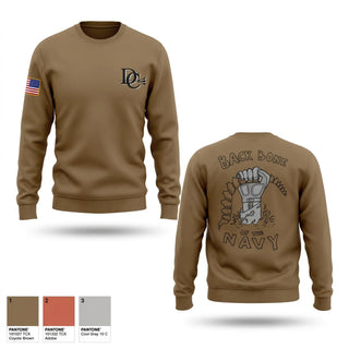 Crew Neck Sweatshirt, USS DONALD COOK, Navy, Teamtime, Team time, sublimation, custom sports apparel, team uniforms, spirit wear, spiritwear, sports uniforms, custom shirts, team store, custom team store, fundraiser sports, apparel fundraiser