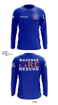 Wagener Fire Department 16386789 Long Sleeve Performance Shirt - 15