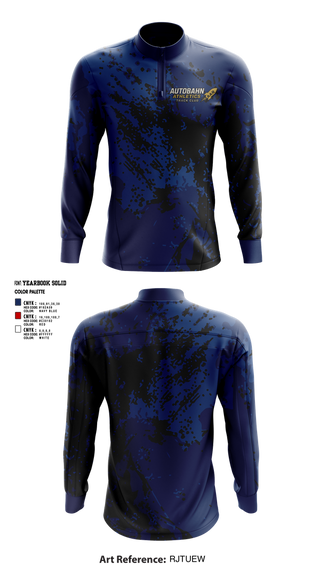 Quarter Zip Jacket, Autobahn Athletics, Track & Field, Teamtime, Team time, sublimation, custom sports apparel, team uniforms, spirit wear, spiritwear, sports uniforms, custom shirts, team store, custom team store, fundraiser sports, apparel fundraiser