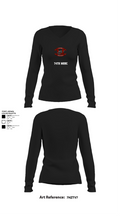74th MRBC 20192295 Women's Long Sleeve V-neck Shirt - 22