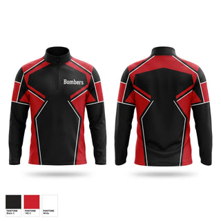 Quarter Zip Jacket, Bombers, Baseball, Teamtime, Team time, sublimation, custom sports apparel, team uniforms, spirit wear, spiritwear, sports uniforms, custom shirts, team store, custom team store, fundraiser sports, apparel fundraiser