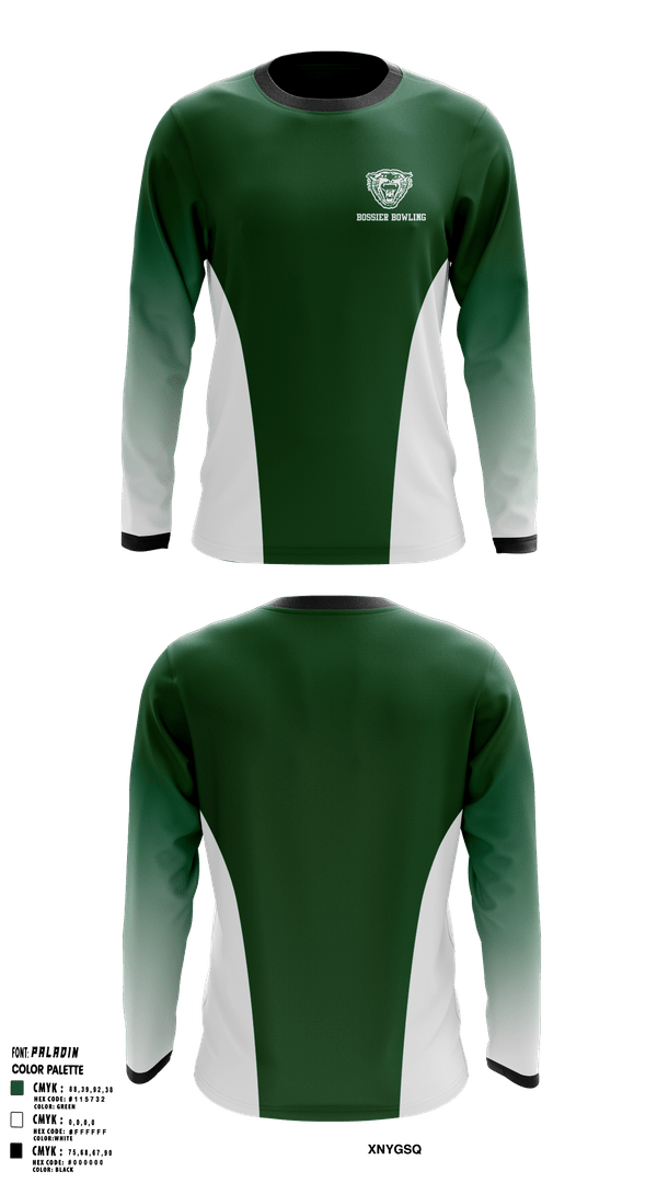 Long Sleeve Performance Shirt, Bossier Bowling, Bowling, Teamtime, Team time, sublimation, custom sports apparel, team uniforms, spirit wear, spiritwear, sports uniforms, custom shirts, team store, custom team store, fundraiser sports, apparel fundraiser