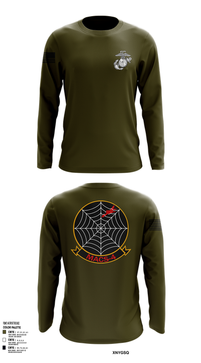 MACS4 13134180 Long Sleeve Performance Shirt 105
