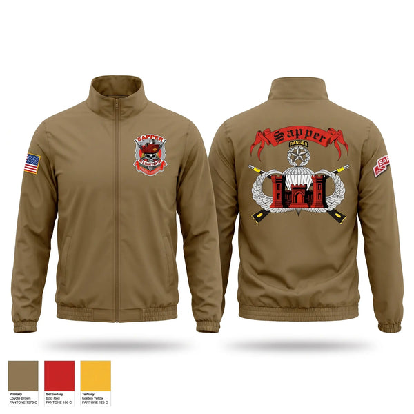 Windbreaker, 541st sapper company, Army, Teamtime, Team time, sublimation, custom sports apparel, team uniforms, spirit wear, spiritwear, sports uniforms, custom shirts, team store, custom team store, fundraiser sports, apparel fundraiser