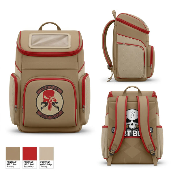 Gear Bag, Dirt Boyz, Air Force, Teamtime, Team time, sublimation, custom sports apparel, team uniforms, spirit wear, spiritwear, sports uniforms, custom shirts, team store, custom team store, fundraiser sports, apparel fundraiser
