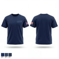 Lawson Fire Department 89247563 Old School Cotton Feel Shirt - 1