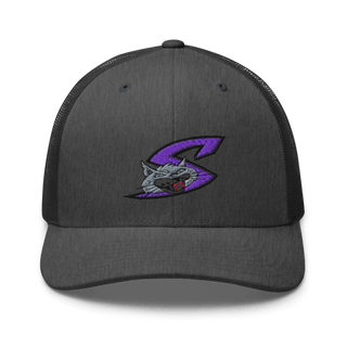 Falcon Middle School Basketball 65038956 Retro Trucker Hat | Yupoong 6606