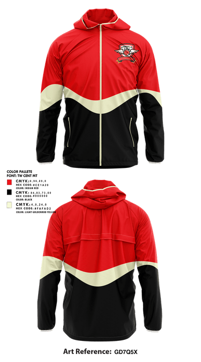 Angels the Center for Athletes in Motion 13302323 Windbreaker - 1