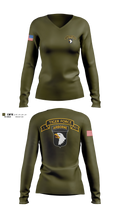 Tiger Force 55923978 Women's Long Sleeve V-neck Shirt - 3