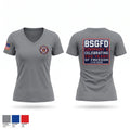 Big Stone Gap Women's Short Sleeve V-neck Shirt - 1