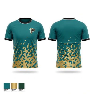 Ct falcons Soft Poly Tee Cotton Like Feel - 1