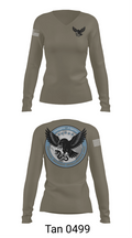 Critical Incident Intelligence Unit 55950160 Women's Long Sleeve V-neck Shirt - 73