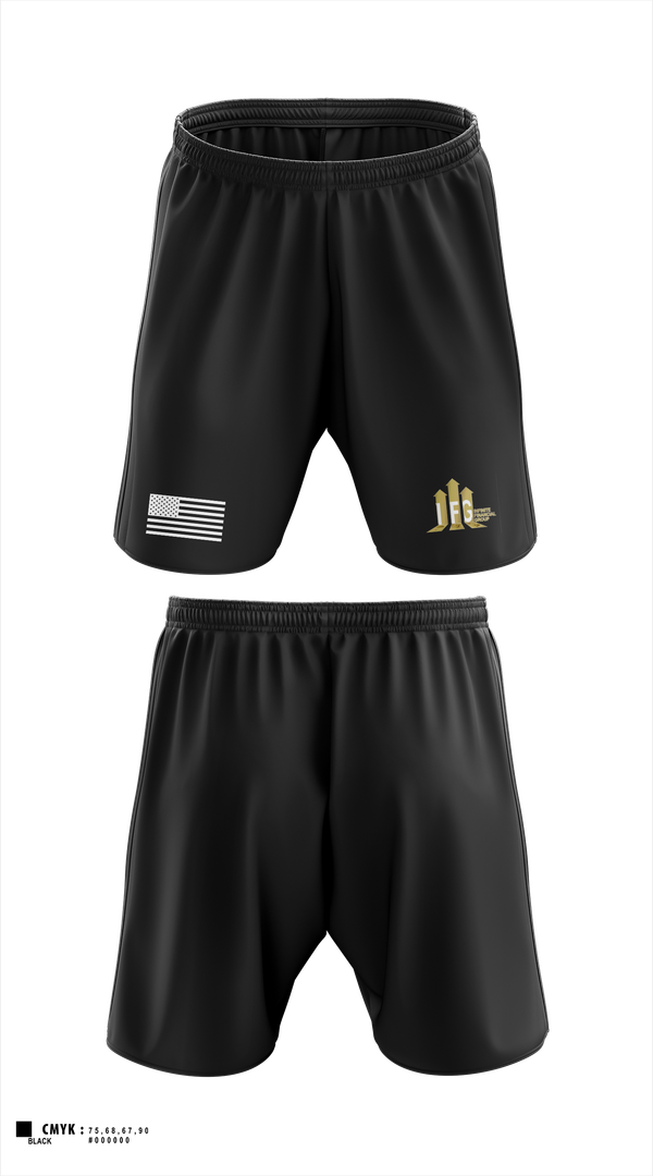 Athletic Shorts With Pockets, Infinite Financial Group, , Teamtime, Team time, sublimation, custom sports apparel, team uniforms, spirit wear, spiritwear, sports uniforms, custom shirts, team store, custom team store, fundraiser sports, apparel fundraiser