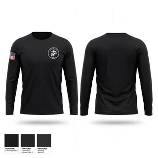 Long Sleeve Performance Shirt, KWHS MCJROTC, Marines, Teamtime, Team time, sublimation, custom sports apparel, team uniforms, spirit wear, spiritwear, sports uniforms, custom shirts, team store, custom team store, fundraiser sports, apparel fundraiser
