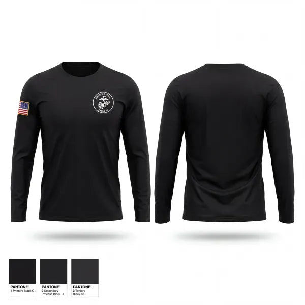 Long Sleeve Performance Shirt, KWHS MCJROTC, Marines, Teamtime, Team time, sublimation, custom sports apparel, team uniforms, spirit wear, spiritwear, sports uniforms, custom shirts, team store, custom team store, fundraiser sports, apparel fundraiser