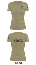KDOC 70692063 Women's Short Sleeve V-neck Shirt - 84