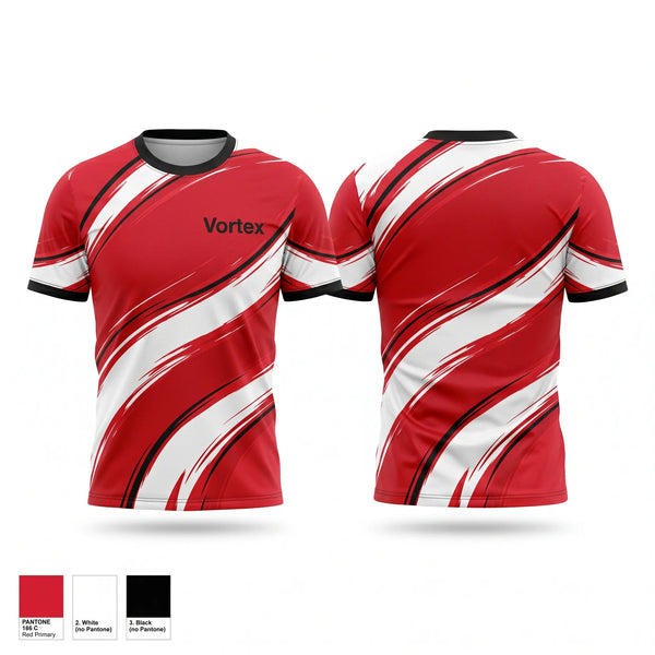 Soft Poly Tee Cotton Like Feel, Vortex, Softball, Teamtime, Team time, sublimation, custom sports apparel, team uniforms, spirit wear, spiritwear, sports uniforms, custom shirts, team store, custom team store, fundraiser sports, apparel fundraiser
