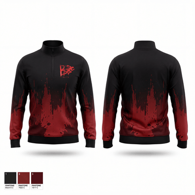 BLURRR ELITE 78567830 Quarter Zip Jacket - 1