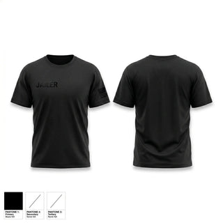 Old School Cotton Feel Shirt, JAILER, Police, Teamtime, Team time, sublimation, custom sports apparel, team uniforms, spirit wear, spiritwear, sports uniforms, custom shirts, team store, custom team store, fundraiser sports, apparel fundraiser