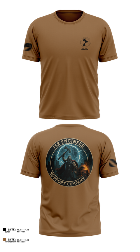 Short Sleeve Performance Shirt, 152 ESC, , Teamtime, Team time, sublimation, custom sports apparel, team uniforms, spirit wear, spiritwear, sports uniforms, custom shirts, team store, custom team store, fundraiser sports, apparel fundraiser