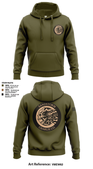 Hoodie, Charlie Company, , Teamtime, Team time, sublimation, custom sports apparel, team uniforms, spirit wear, spiritwear, sports uniforms, custom shirts, team store, custom team store, fundraiser sports, apparel fundraiser