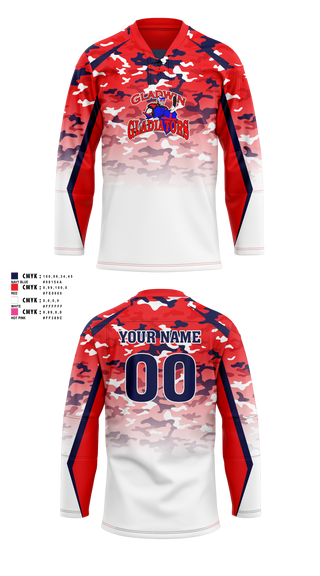 Hockey Jersey, Gladwin Gladiators, Ice Hockey, Teamtime, Team time, sublimation, custom sports apparel, team uniforms, spirit wear, spiritwear, sports uniforms, custom shirts, team store, custom team store, fundraiser sports, apparel fundraiser